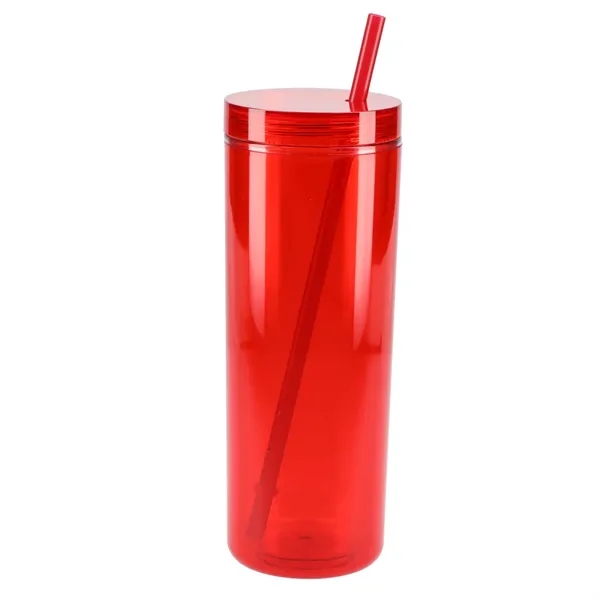 Chroma Recycled Acrylic Straw Tumbler 16oz - Chroma Recycled Acrylic Straw Tumbler 16oz - Image 14 of 22