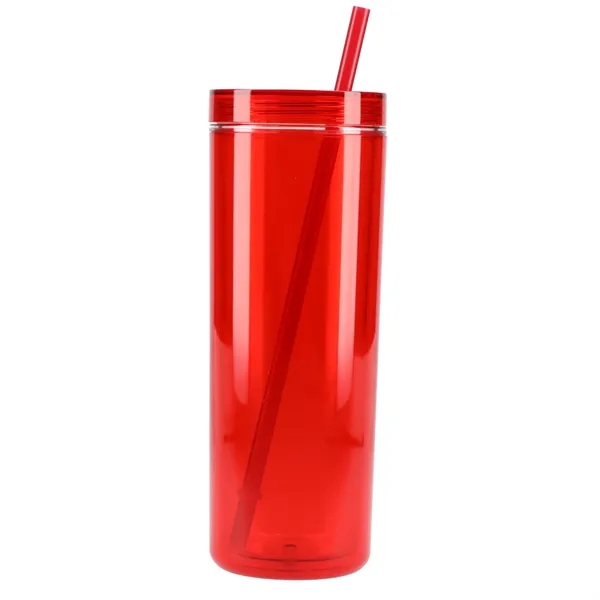 Chroma Recycled Acrylic Straw Tumbler 16oz - Chroma Recycled Acrylic Straw Tumbler 16oz - Image 15 of 22