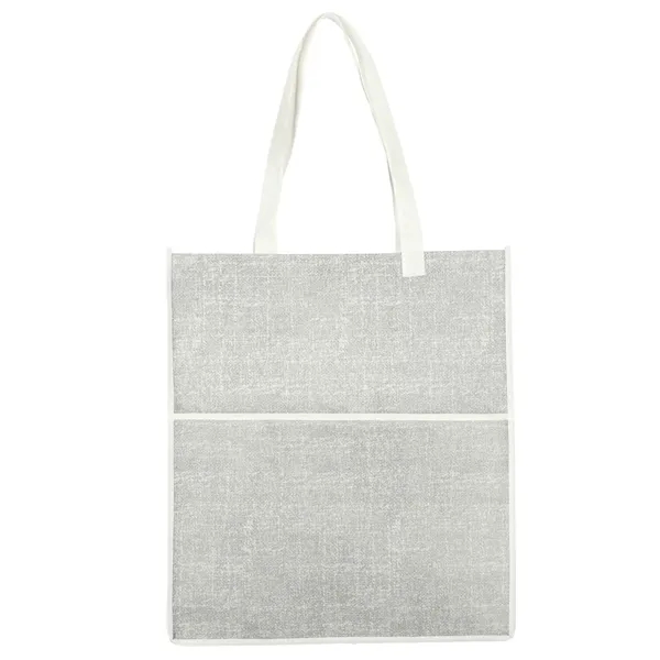 Apollo Recycled Non-Woven Convention Tote - Apollo Recycled Non-Woven Convention Tote - Image 2 of 9