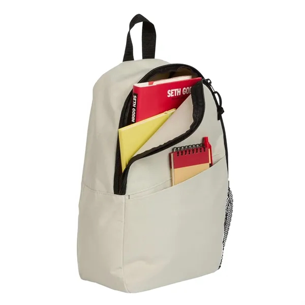 Barton Recycled Sling Backpack - Barton Recycled Sling Backpack - Image 10 of 15