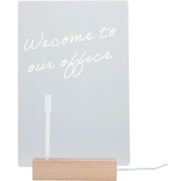 Note Brite Acrylic Dry Erase Board - Note Brite Acrylic Dry Erase Board - Image 4 of 7
