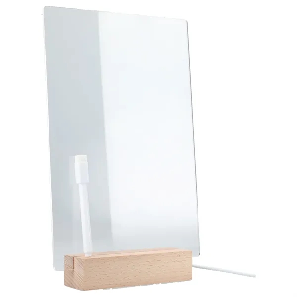 Note Brite Acrylic Dry Erase Board - Note Brite Acrylic Dry Erase Board - Image 6 of 7