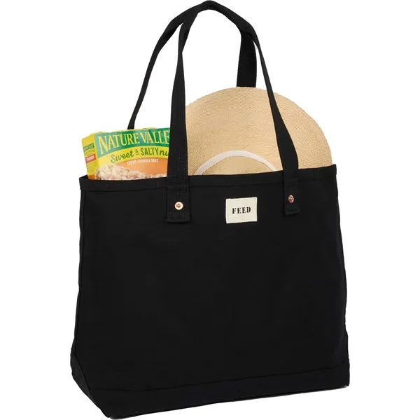 FEED Organic Cotton Weekend Tote - FEED Organic Cotton Weekend Tote - Image 8 of 20