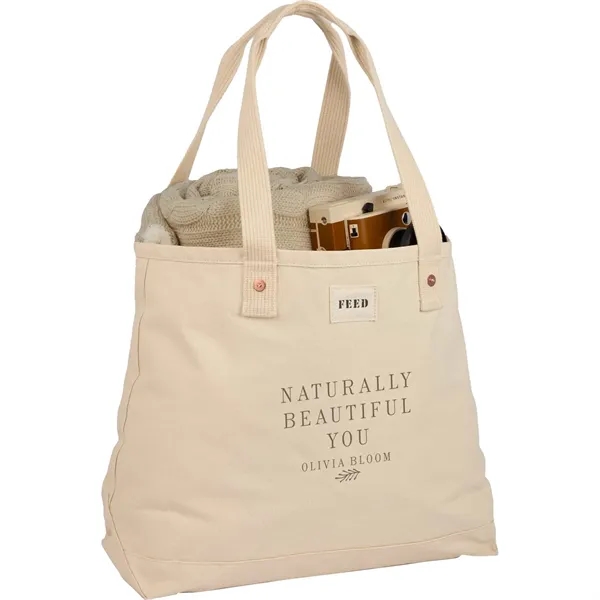 FEED Organic Cotton Weekend Tote - FEED Organic Cotton Weekend Tote - Image 16 of 20