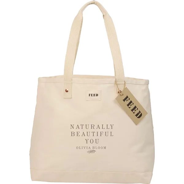 FEED Organic Cotton Weekend Tote - FEED Organic Cotton Weekend Tote - Image 9 of 20