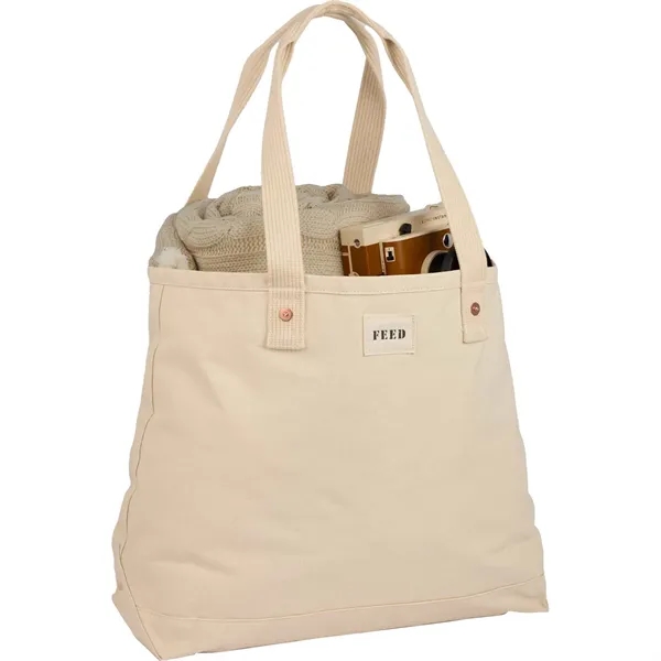 FEED Organic Cotton Weekend Tote - FEED Organic Cotton Weekend Tote - Image 17 of 20