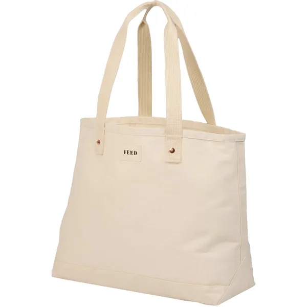 FEED Organic Cotton Weekend Tote - FEED Organic Cotton Weekend Tote - Image 15 of 20