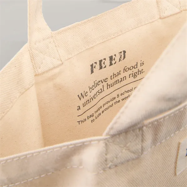 FEED Organic Cotton Shopper Tote - FEED Organic Cotton Shopper Tote - Image 4 of 18
