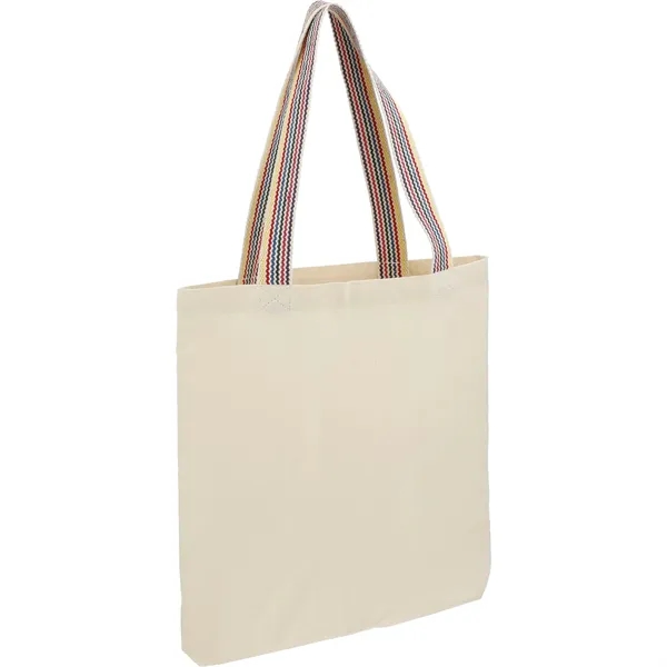 Rainbow Recycled 6oz Cotton Convention Tote - Rainbow Recycled 6oz Cotton Convention Tote - Image 4 of 4