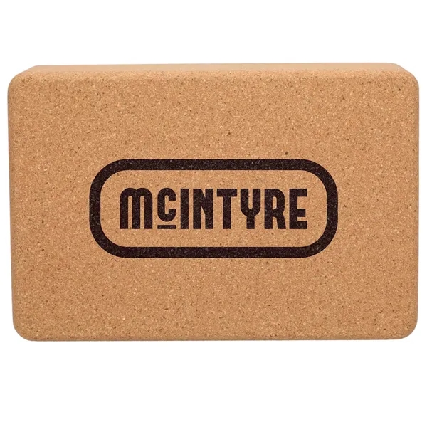 Wellable™ Cork Yoga Block - Wellable™ Cork Yoga Block - Image 1 of 10