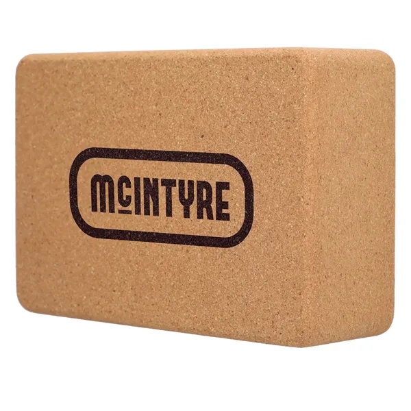 Wellable™ Cork Yoga Block - Wellable™ Cork Yoga Block - Image 4 of 10