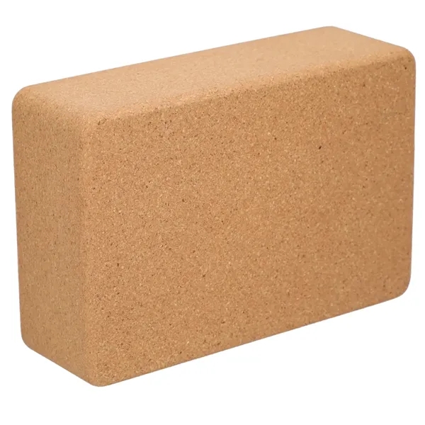 Wellable™ Cork Yoga Block - Wellable™ Cork Yoga Block - Image 9 of 10