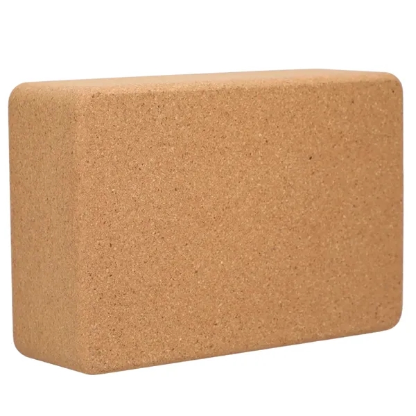 Wellable™ Cork Yoga Block - Wellable™ Cork Yoga Block - Image 10 of 10
