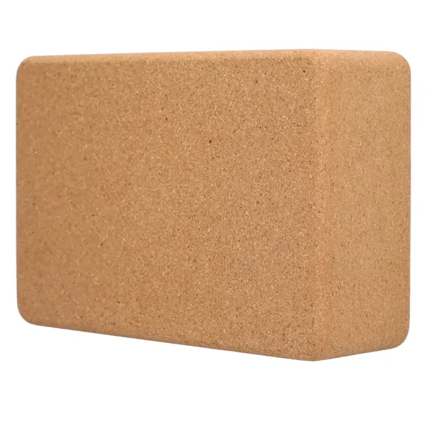 Wellable™ Cork Yoga Block - Wellable™ Cork Yoga Block - Image 5 of 10