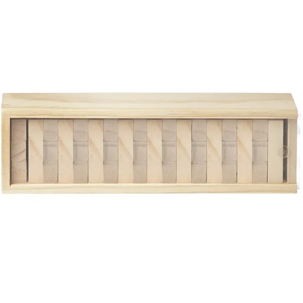 Tumbling Tower Wood Block Stacking Game - Tumbling Tower Wood Block Stacking Game - Image 1 of 3