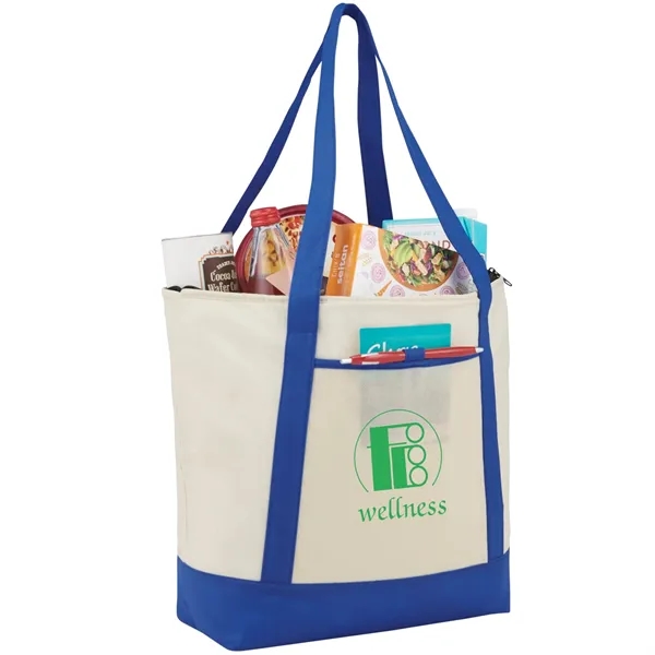 Lighthouse 24-Can Non-Woven Tote Cooler - Lighthouse 24-Can Non-Woven Tote Cooler - Image 7 of 7