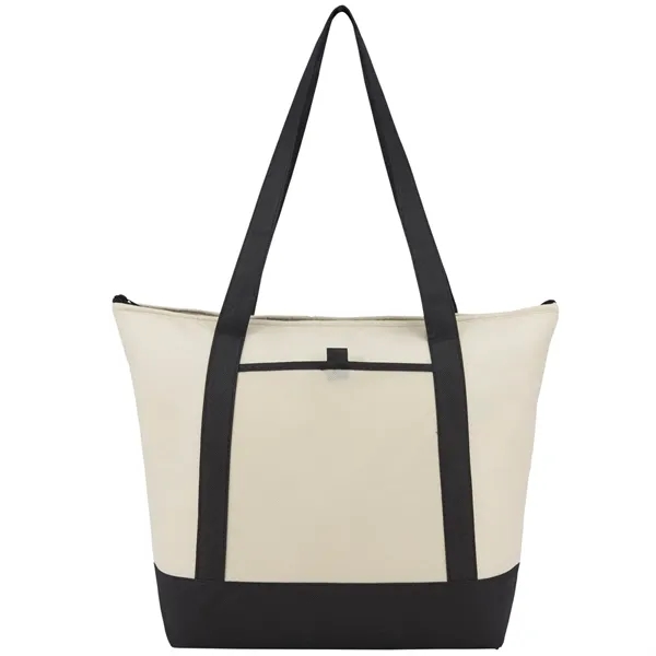 Lighthouse 24-Can Non-Woven Tote Cooler - Lighthouse 24-Can Non-Woven Tote Cooler - Image 1 of 7