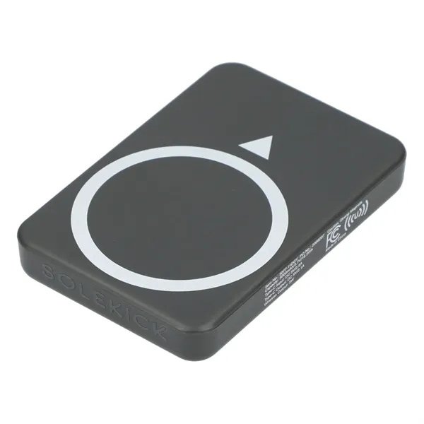Solekick™ MagClick™ 5000 mAh Wireless Power Bank - Solekick™ MagClick™ 5000 mAh Wireless Power Bank - Image 8 of 9