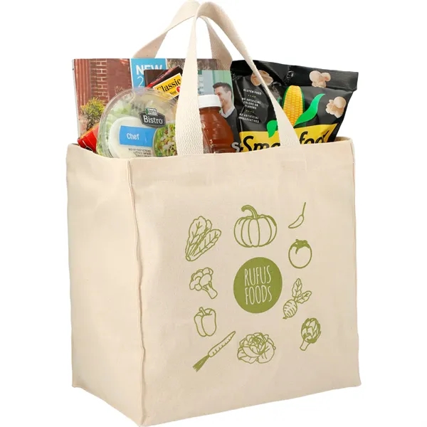 Essential 8oz Cotton Grocery Tote - Essential 8oz Cotton Grocery Tote - Image 2 of 3