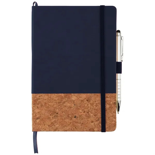 FSC® Mix 5.5" x 8.5" Lucca Cork Hard Bound Journal