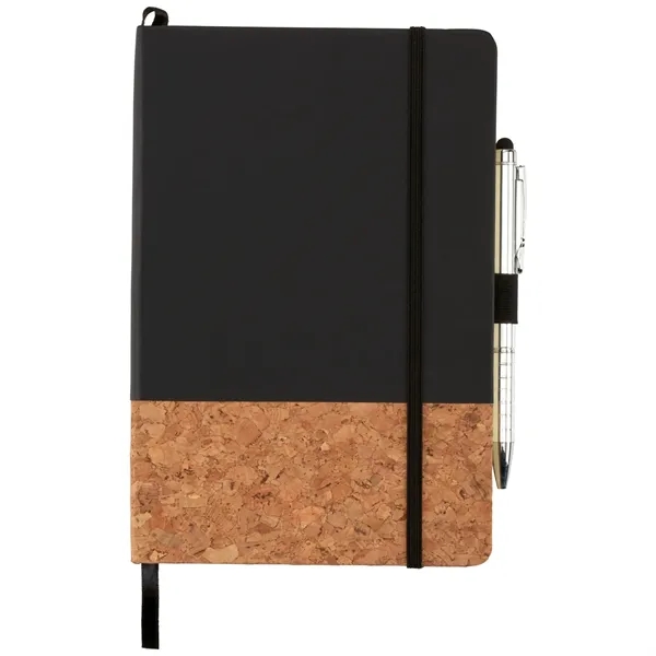 FSC® Mix 5.5" x 8.5" Lucca Cork Hard Bound Journal