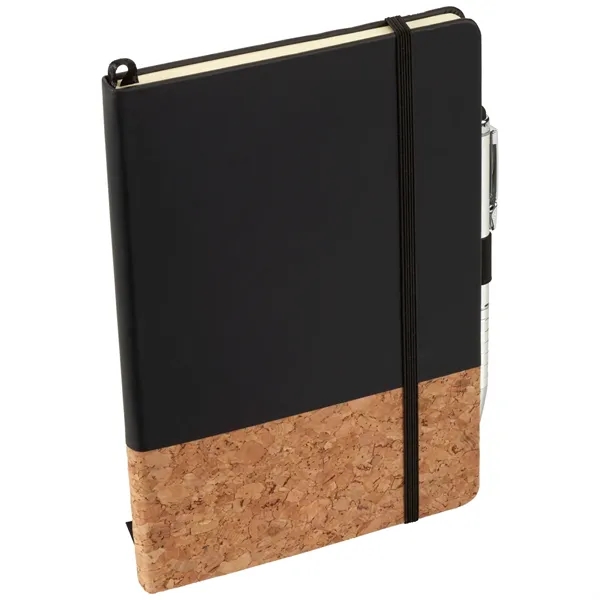 FSC® Mix 5.5" x 8.5" Lucca Cork Hard Bound Journal