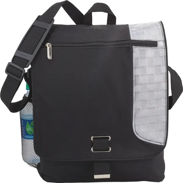 Gridlock Vertical 15" Computer Messenger Bag - Gridlock Vertical 15" Computer Messenger Bag - Image 2 of 4