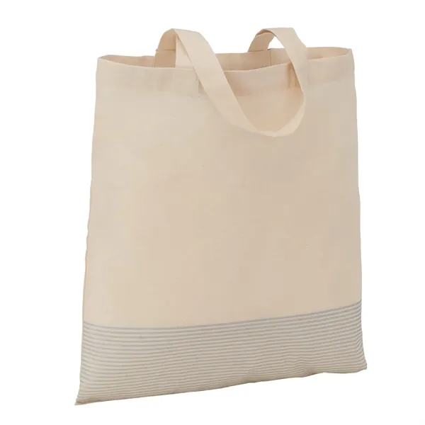 Silver Line Cotton Convention Tote - Silver Line Cotton Convention Tote - Image 2 of 2