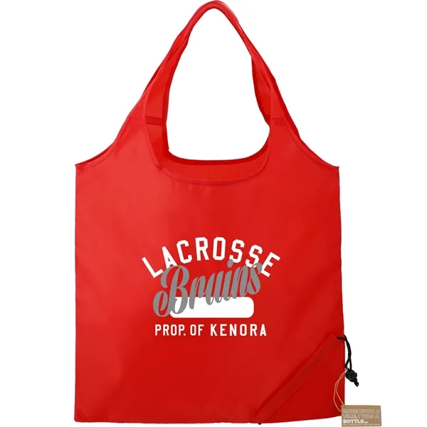Bungalow RPET Foldable Shopper Tote - Bungalow RPET Foldable Shopper Tote - Image 9 of 32