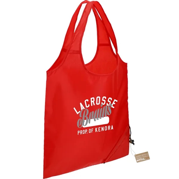 Bungalow RPET Foldable Shopper Tote - Bungalow RPET Foldable Shopper Tote - Image 10 of 32