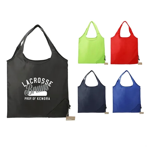 Bungalow RPET Foldable Shopper Tote - Bungalow RPET Foldable Shopper Tote - Image 27 of 32