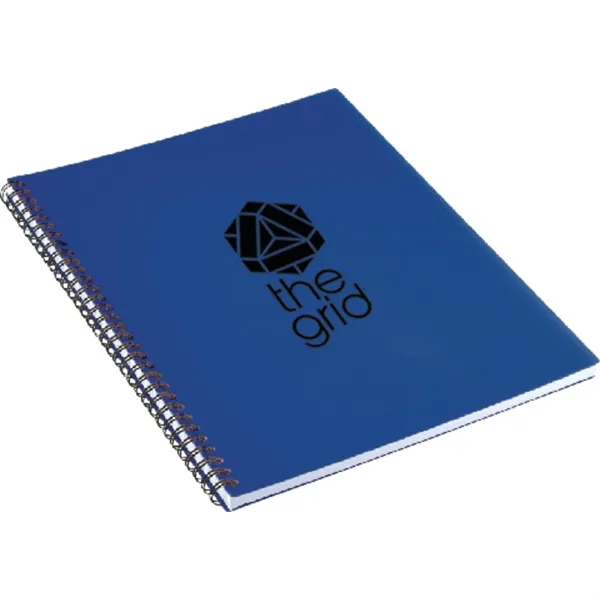 FSC® Mix 8.5" x 11" Lg Business Spiral Notebook - FSC® Mix 8.5" x 11" Lg Business Spiral Notebook - Image 8 of 9