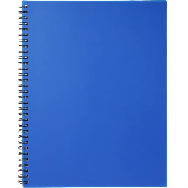 FSC® Mix 8.5" x 11" Lg Business Spiral Notebook - FSC® Mix 8.5" x 11" Lg Business Spiral Notebook - Image 6 of 9