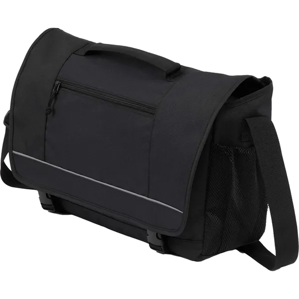 Classic Recycled Messenger Bag - Classic Recycled Messenger Bag - Image 6 of 7