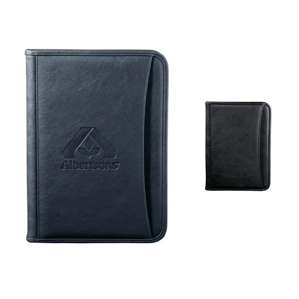 FSC® Mix Executive DuraHyde Zippered Padfolio - FSC® Mix Executive DuraHyde Zippered Padfolio - Image 9 of 15