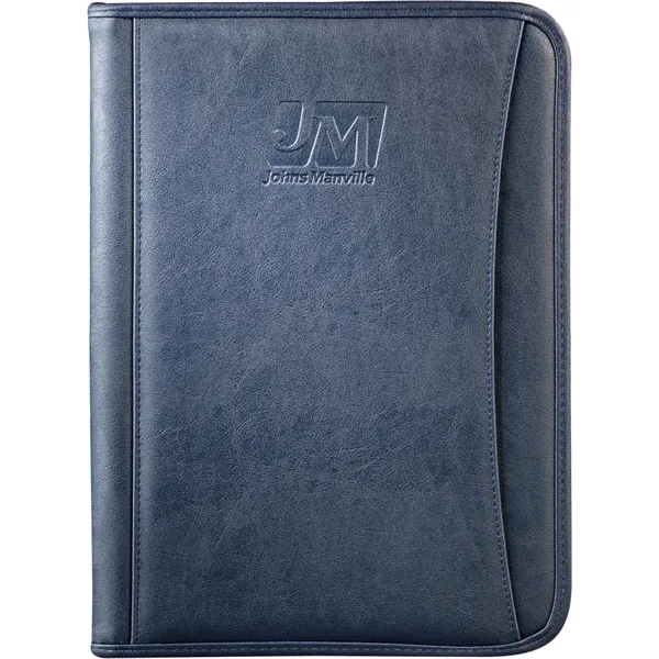 FSC® Mix Executive DuraHyde Zippered Padfolio - FSC® Mix Executive DuraHyde Zippered Padfolio - Image 15 of 15