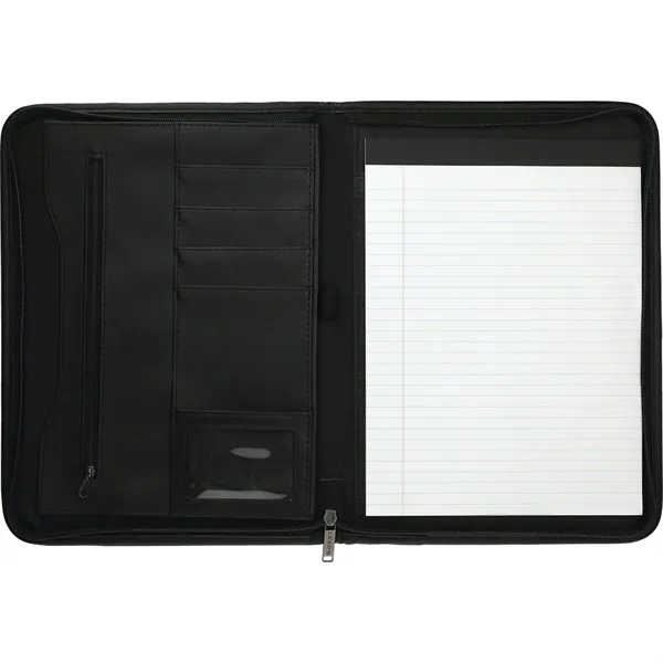 FSC® Mix Executive DuraHyde Zippered Padfolio - FSC® Mix Executive DuraHyde Zippered Padfolio - Image 7 of 15