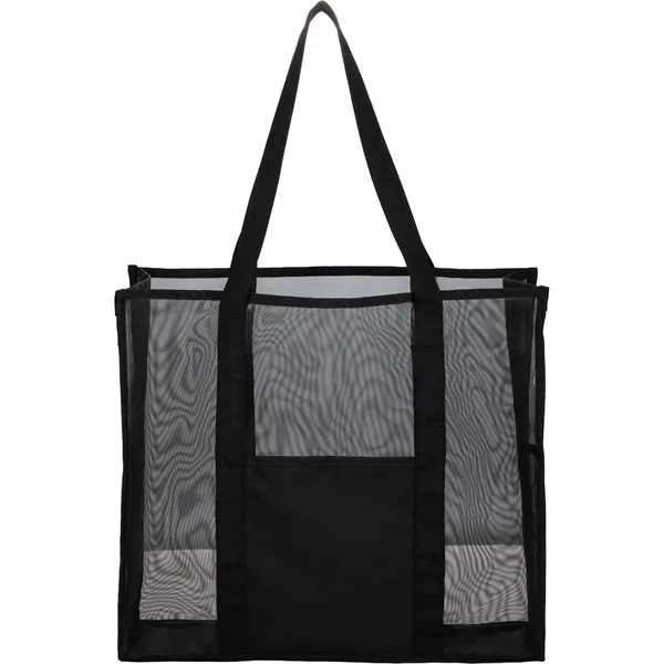 Large Mesh Beach Tote - Large Mesh Beach Tote - Image 1 of 7