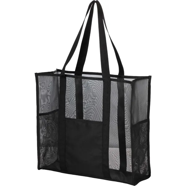 Large Mesh Beach Tote - Large Mesh Beach Tote - Image 4 of 7