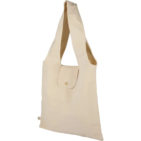 Packable 8oz Organic Cotton Tote - Packable 8oz Organic Cotton Tote - Image 4 of 5