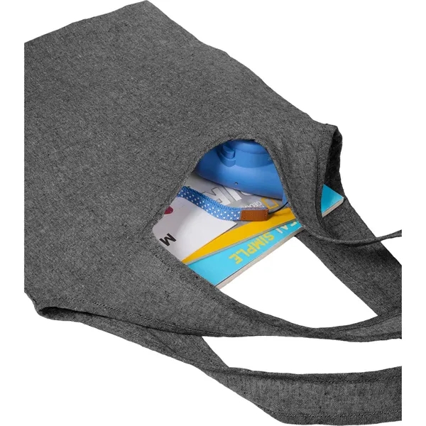 Bungalow 5oz Recycled Cotton Twill Shopper Tote - Bungalow 5oz Recycled Cotton Twill Shopper Tote - Image 3 of 12