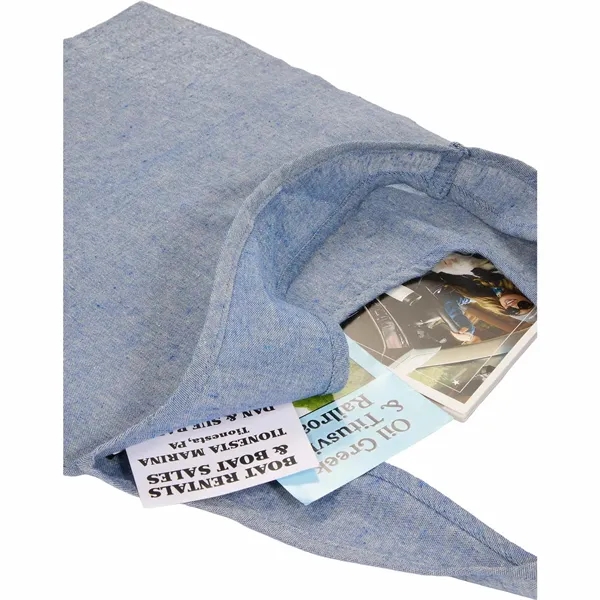 Bungalow 5oz Recycled Cotton Twill Shopper Tote - Bungalow 5oz Recycled Cotton Twill Shopper Tote - Image 7 of 12