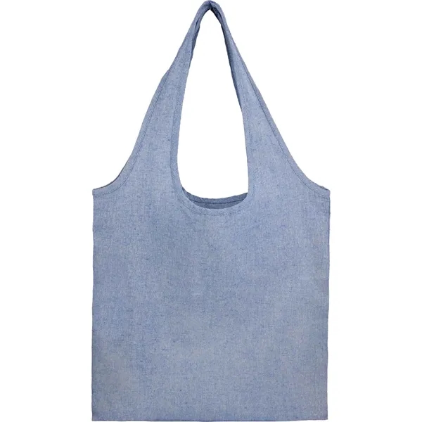 Bungalow 5oz Recycled Cotton Twill Shopper Tote - Bungalow 5oz Recycled Cotton Twill Shopper Tote - Image 5 of 12