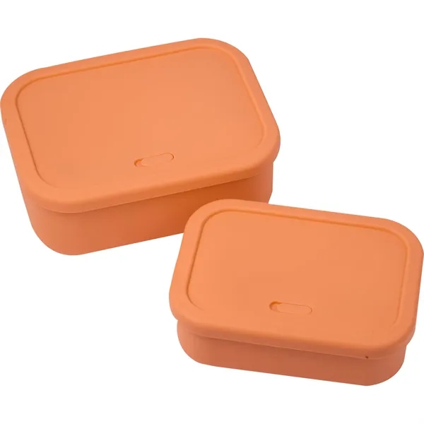 Silicone Food Storage Box with Air Valve - Set of - Silicone Food Storage Box with Air Valve - Set of - Image 8 of 11