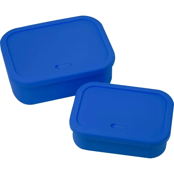 Silicone Food Storage Box with Air Valve - Set of - Silicone Food Storage Box with Air Valve - Set of - Image 3 of 11