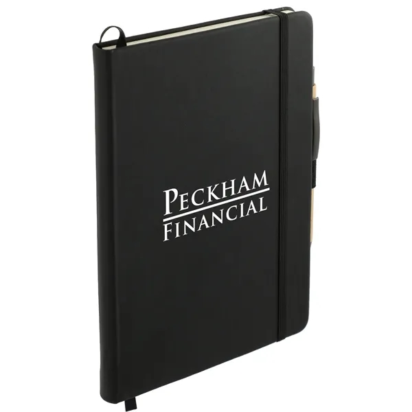 5.5" x 8.5" Cactus Leather Bound Journal Set - 5.5" x 8.5" Cactus Leather Bound Journal Set - Image 6 of 7