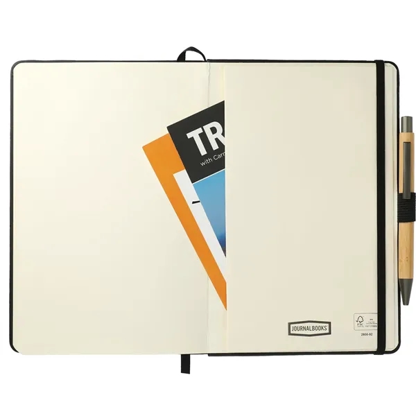 5.5" x 8.5" Cactus Leather Bound Journal Set - 5.5" x 8.5" Cactus Leather Bound Journal Set - Image 2 of 7