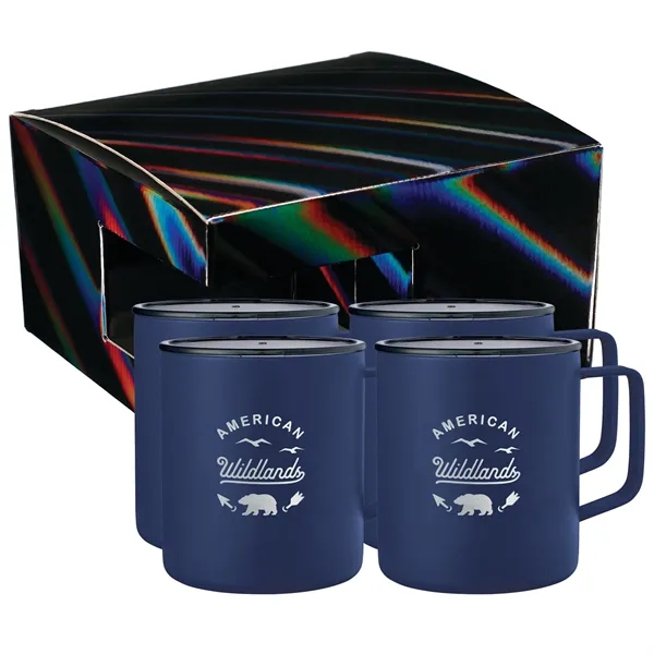 Rover Camp Mug 14oz Powder coated 4 in 1 Gift Set - Rover Camp Mug 14oz Powder coated 4 in 1 Gift Set - Image 3 of 8