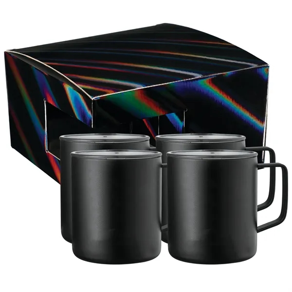 Rover Camp Mug 14oz Powder coated 4 in 1 Gift Set - Rover Camp Mug 14oz Powder coated 4 in 1 Gift Set - Image 1 of 8