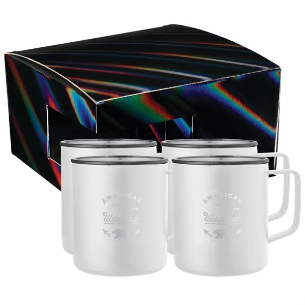 Rover Camp Mug 14oz Powder coated 4 in 1 Gift Set - Rover Camp Mug 14oz Powder coated 4 in 1 Gift Set - Image 6 of 8